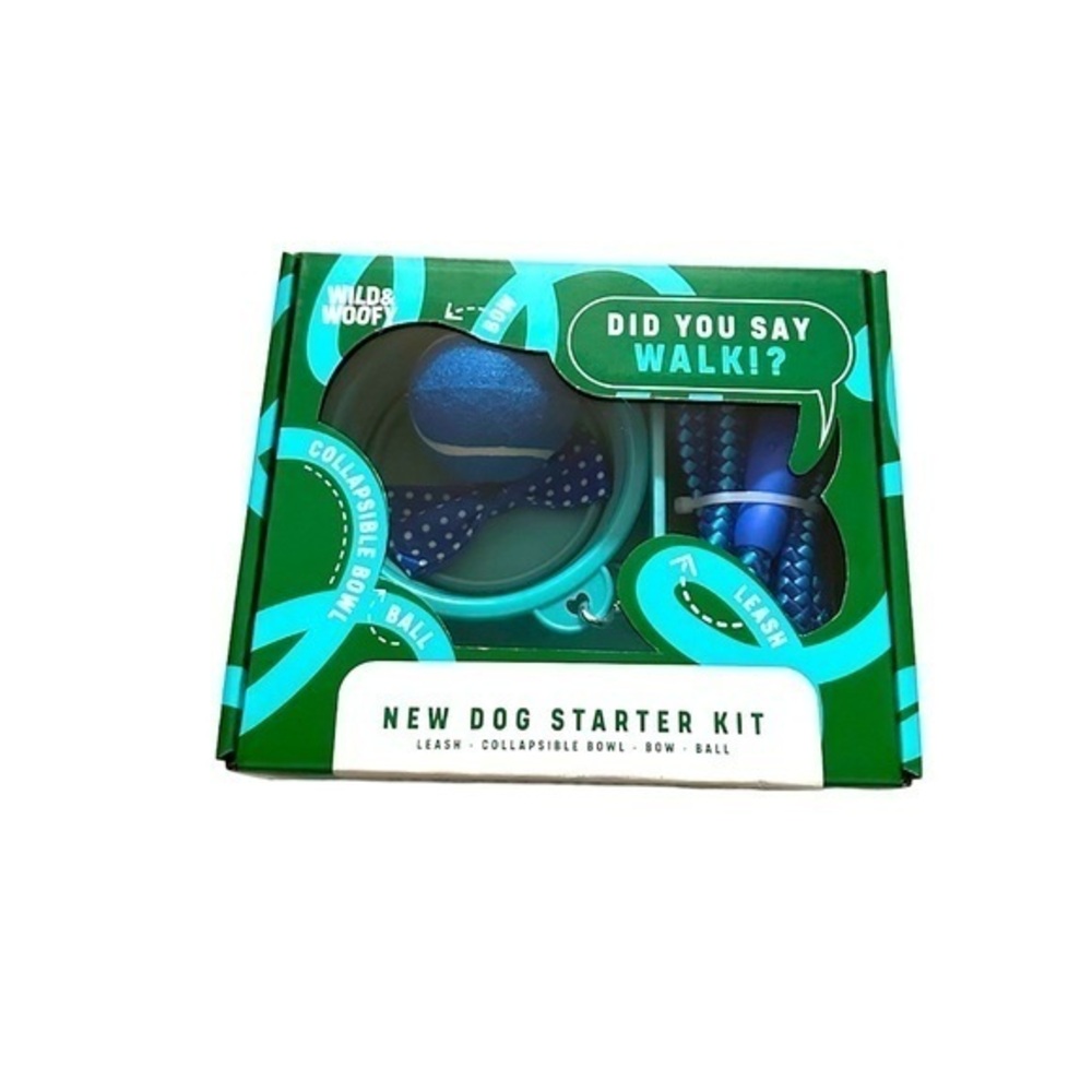 WILD & WOOFY NEW DOG STARTER KIT